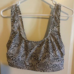 All in Motion Bralette Swim Top Size L